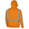 Pioneer Hooded Sweatshirt, 3, 10.5 oz. (360 GSM) polyester fleece, Orange, M V1060351U-M - alternate 2